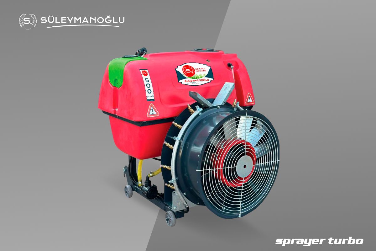 ბაღის გამფრქვევი ვენტილატორით 300-800 LT