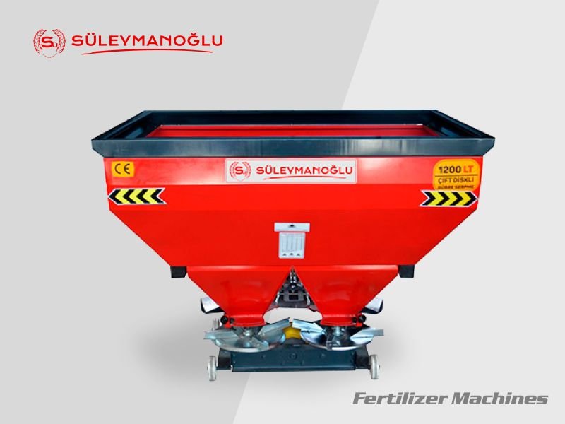 სასუქის გამავრცელებელი 2 დისკიანი 1200/1500 LT