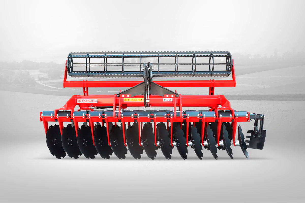 Disc harrows with roller - Image 3