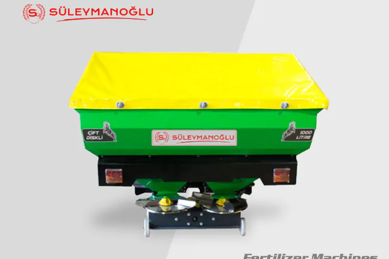 სასუქის გამავრცელებელი 2 დისკიანი 600/800/1000 LT