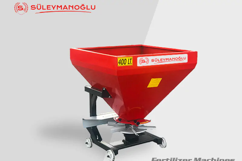 სასუქის გამავრცელებელი 1 დისკიანი, 400/500/600 LT
